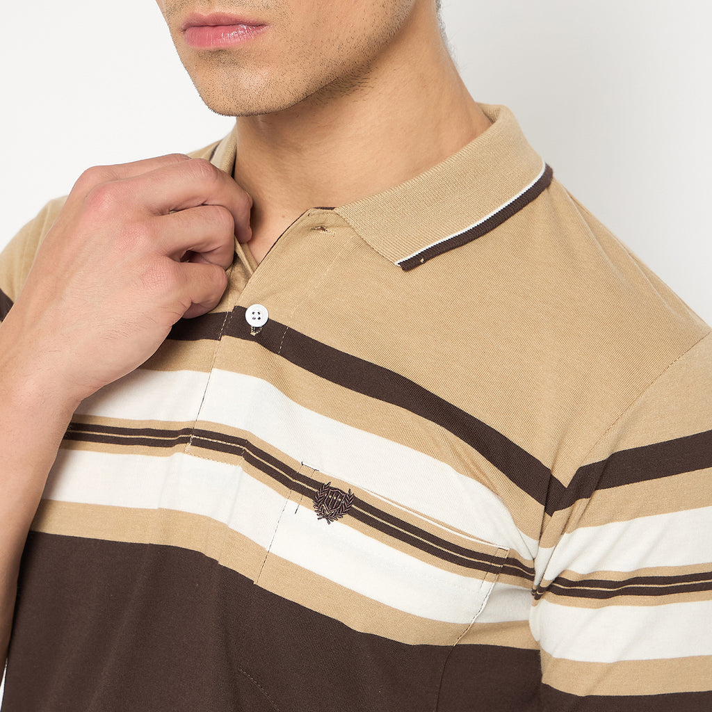 Duke Strardust Men Half Sleeve Cotton T-shirt (LF7126)