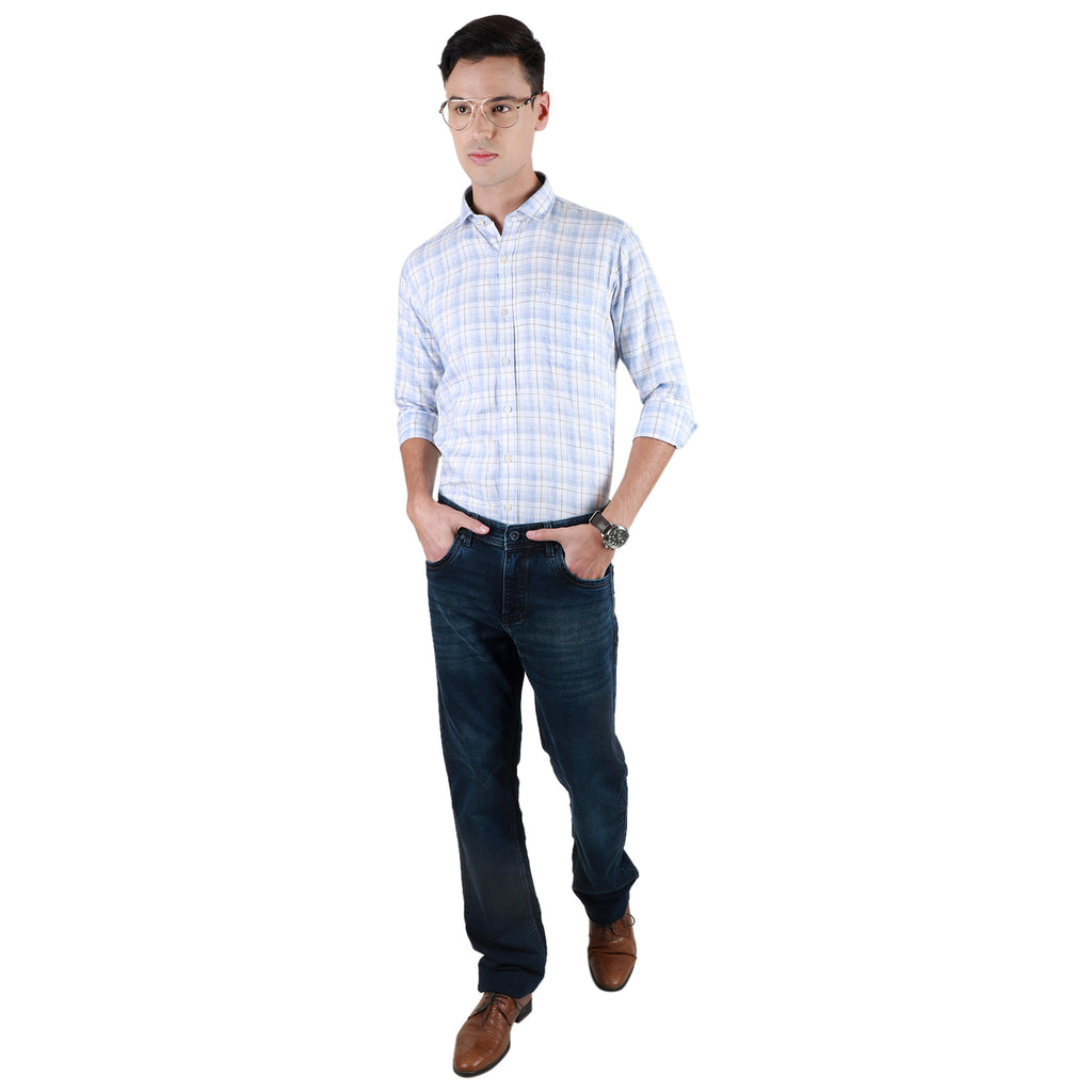 Duke Urban Men Full Sleeve Cotton Shirt (SDO8CKLF)