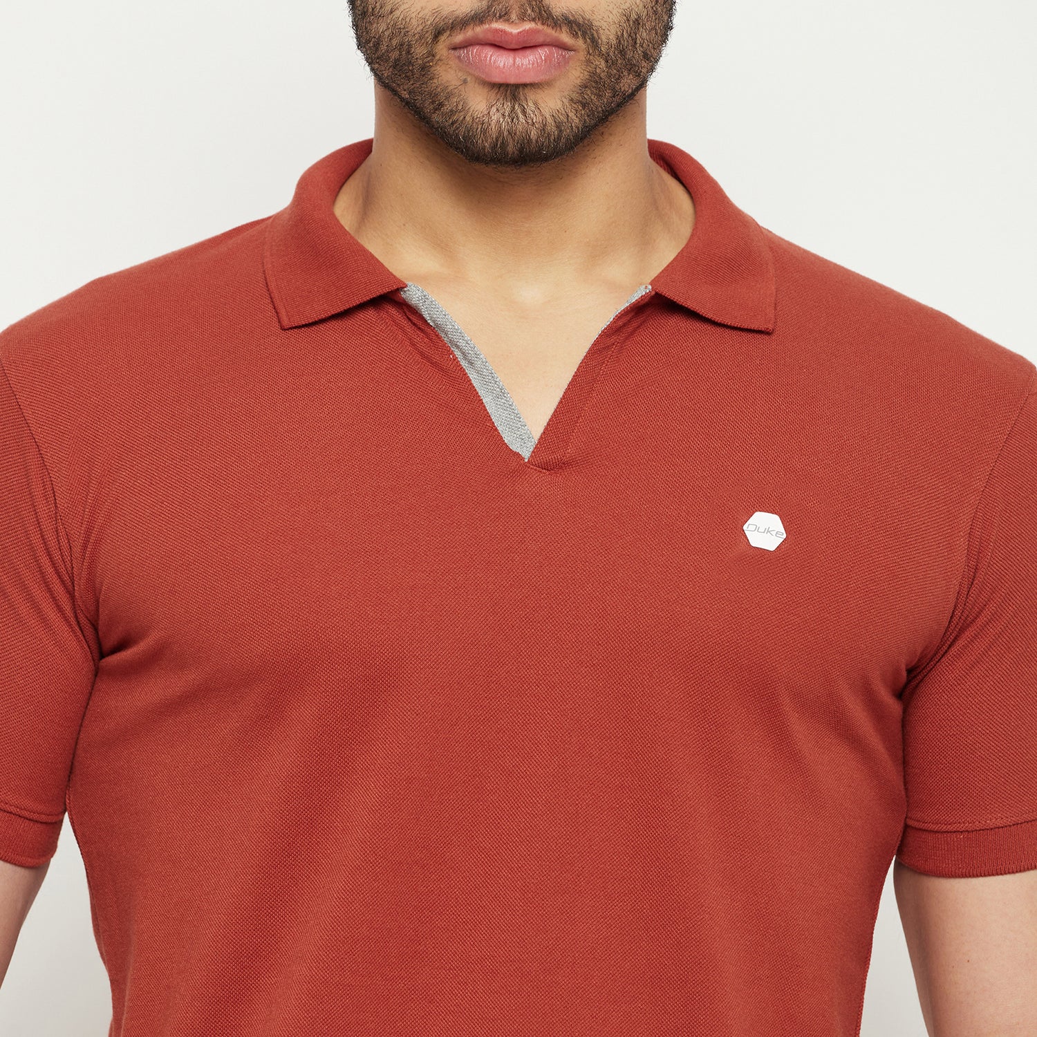 Duke Stardust Men Half Sleeve Cotton T-shirt (4700F)