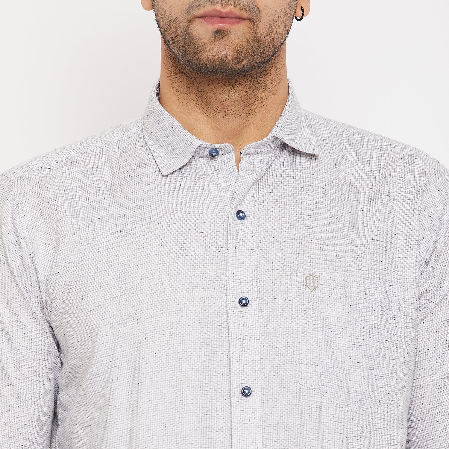 Duke Men Stardust Cotton Full Sleeve Shirt (SDO8PCDL)