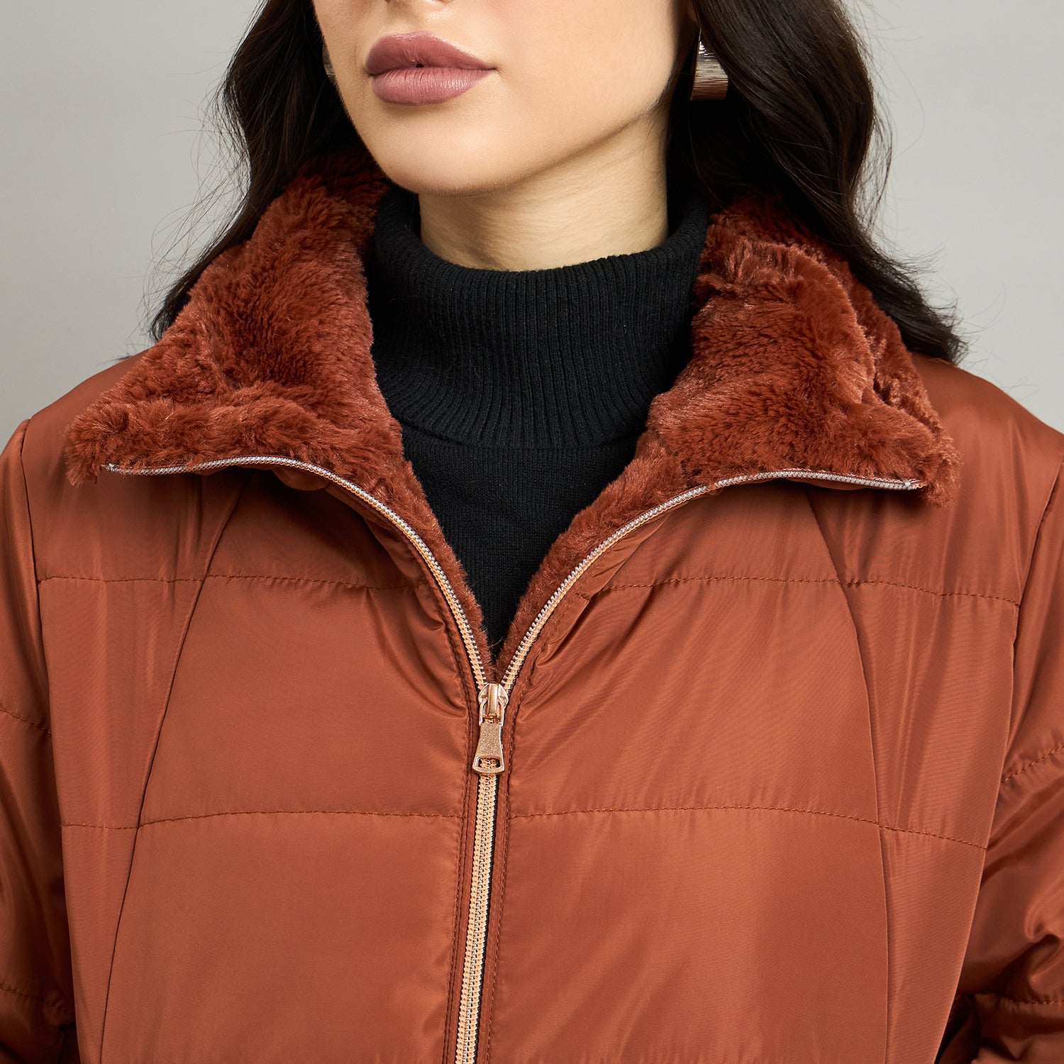 Duke Urban Women Short Style Collared Jacket (SDZ4112)