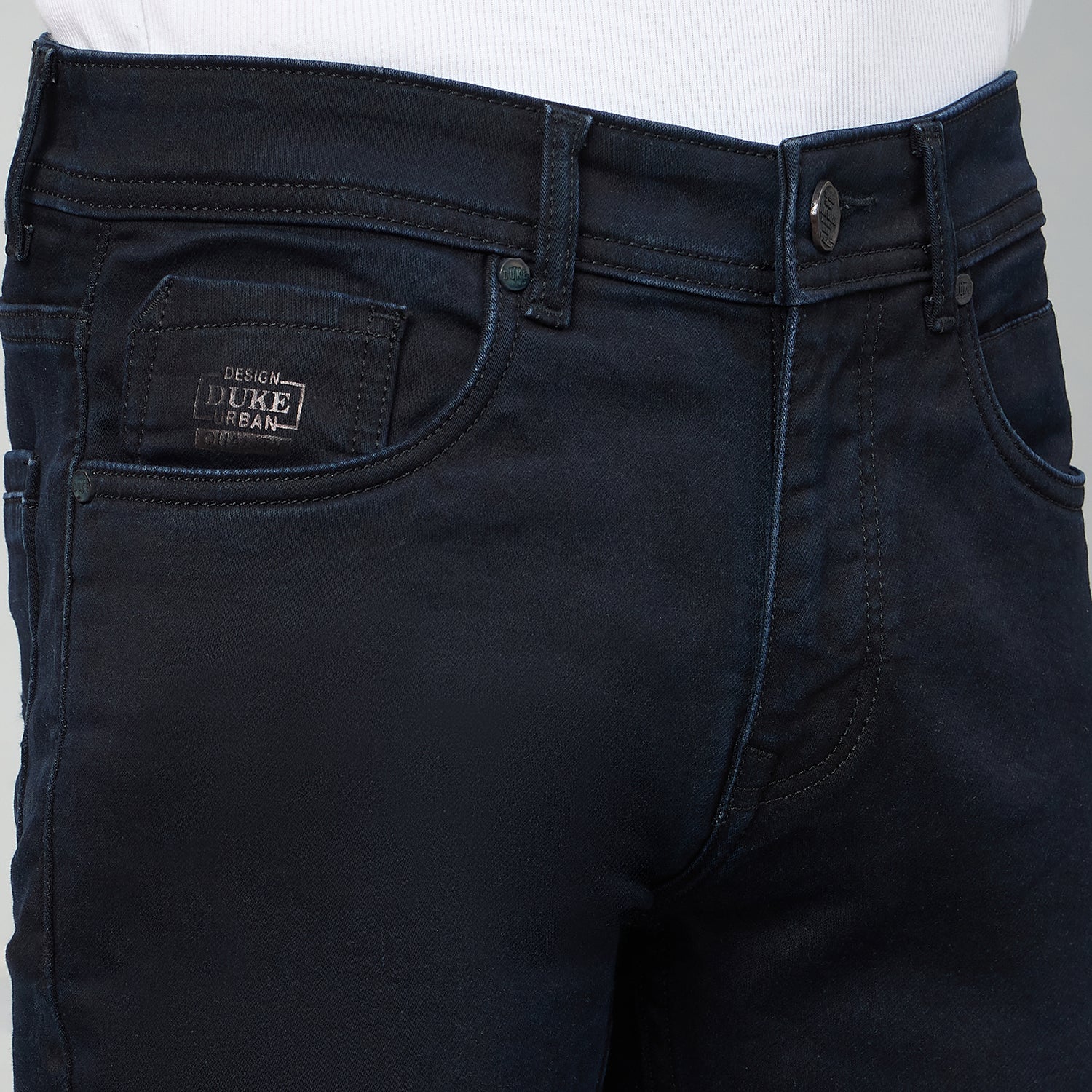 Duke Men Smart fit Stretchable Jeans (SDD9004A)