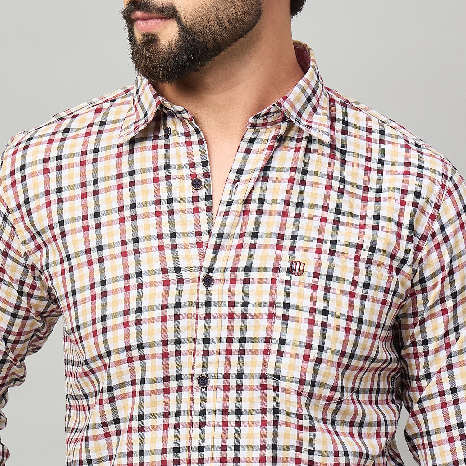 Duke Urban Men Full Sleeve Cotton Shirt (SDO5CKBE)