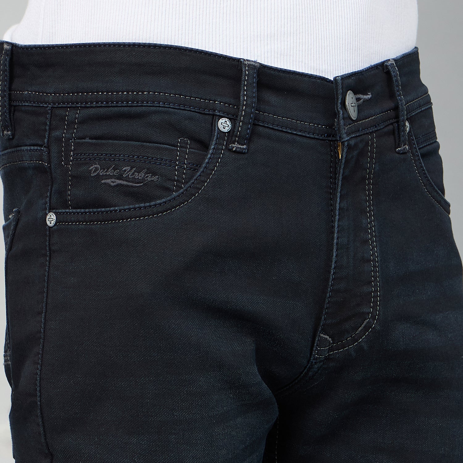 Duke Men Smart fit Stretchable Jeans (SDD9211A)