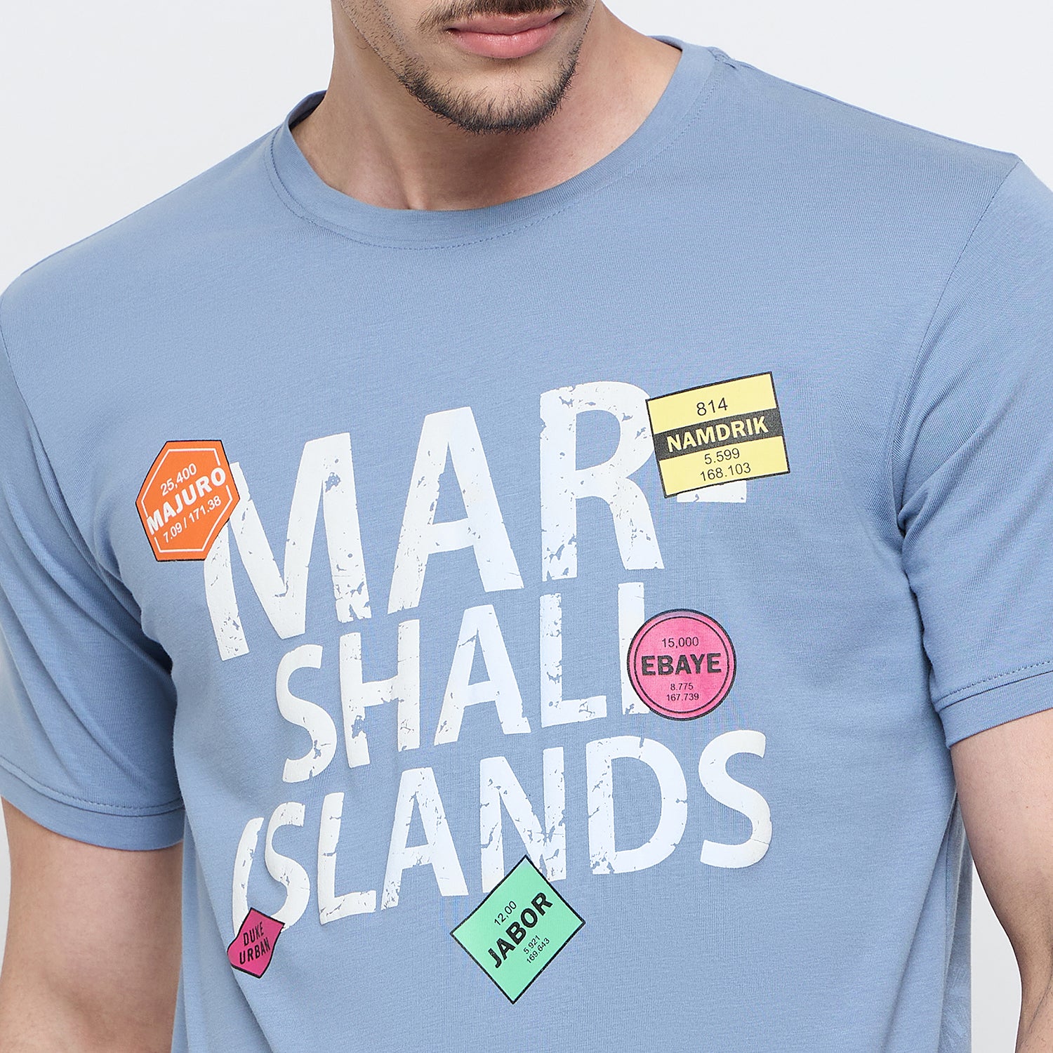 Duke Urban Men Half Sleeve Cotton Tshirt (LF7158)