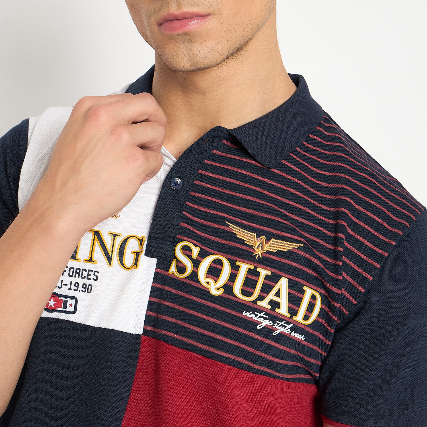 Duke Urban Men Half Sleeve Cotton T-shirt (LF7114)