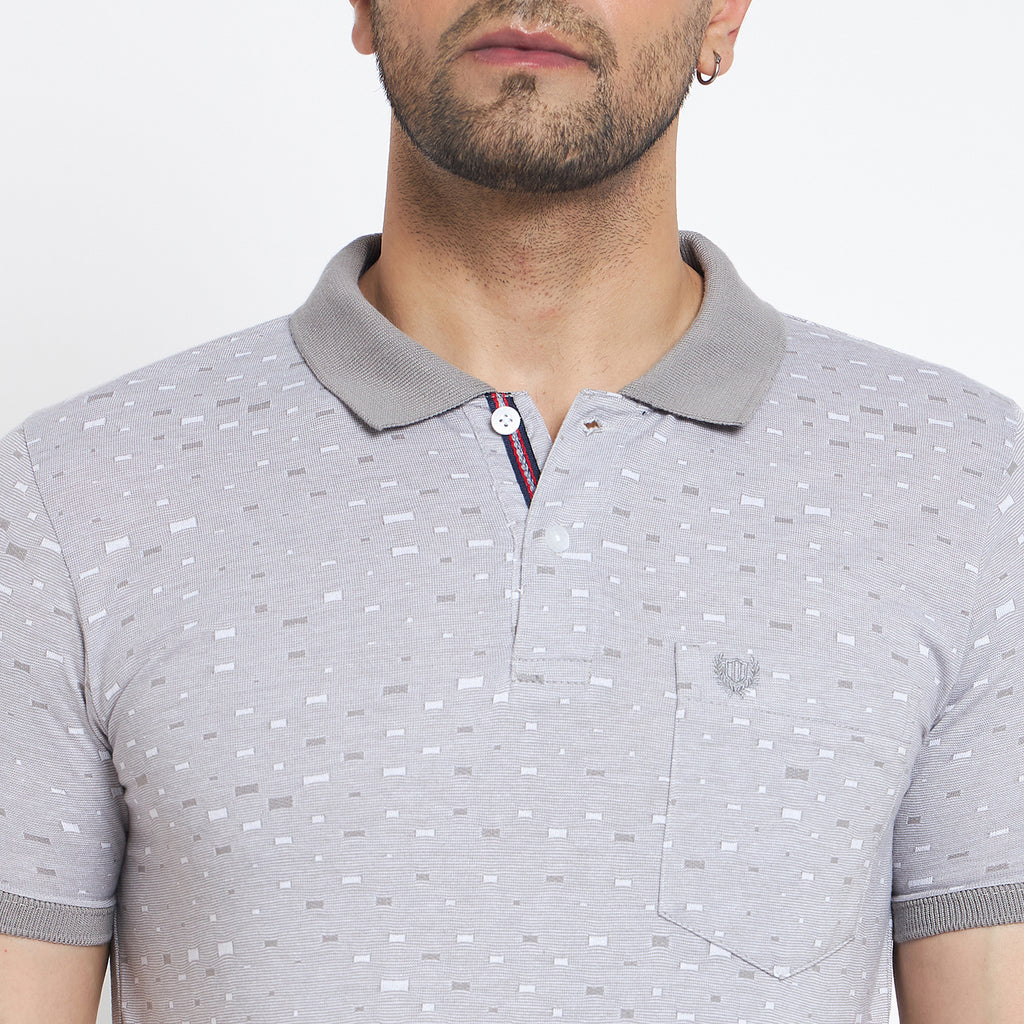 Duke Stardust Men Half Sleeve Cotton T-shirt (LF7041)