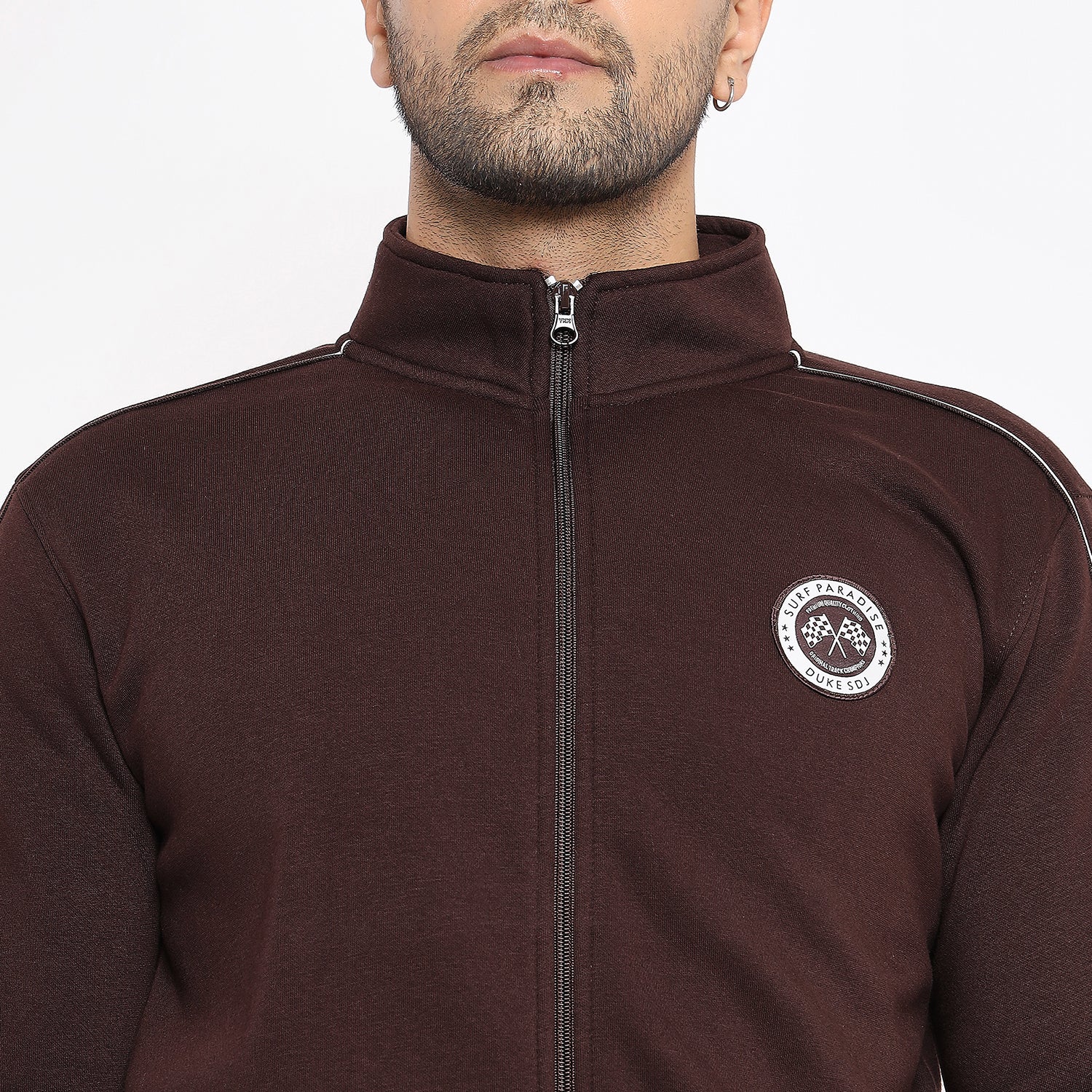 Duke Urban Men Solid Zipper Tracksuit (LF6030)