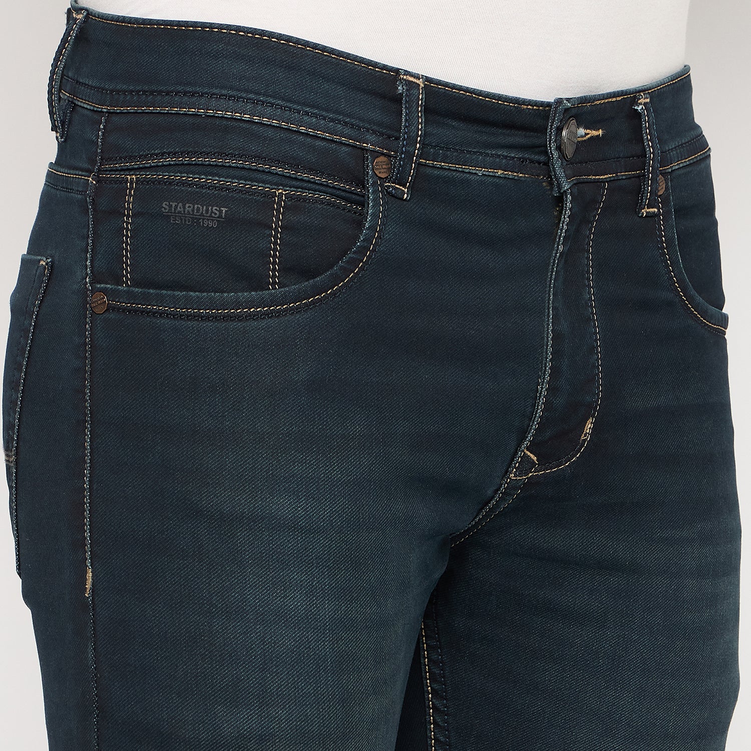 Duke Urban Men Slim Fit Stretchable Jeans (SDD5738S)