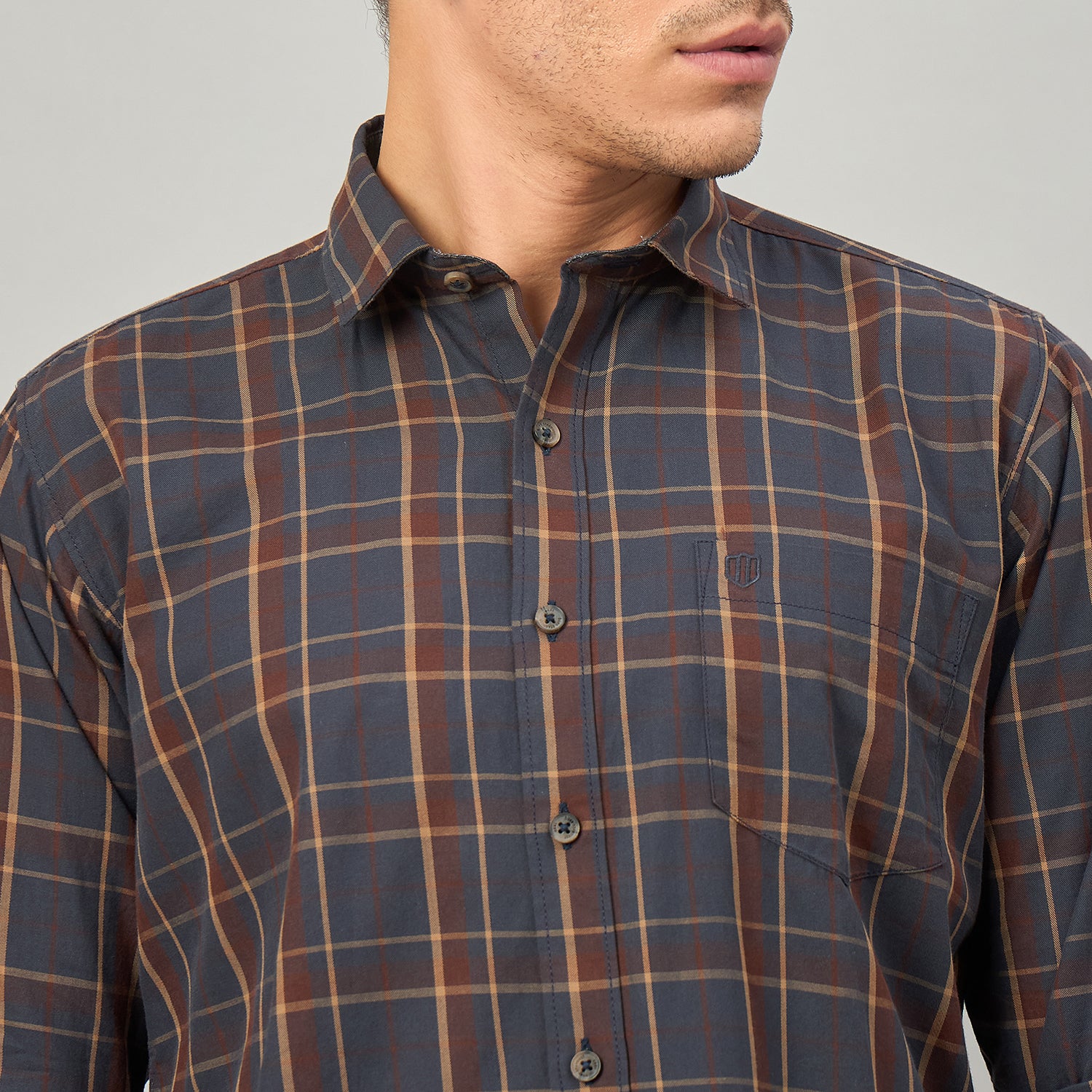 Duke Urban Men Full Sleeve Cotton Shirt (SDO8CKBA)