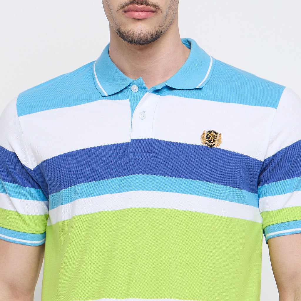 Duke Urban Men Half Sleeve Cotton Polo Tshirt (LF7208)