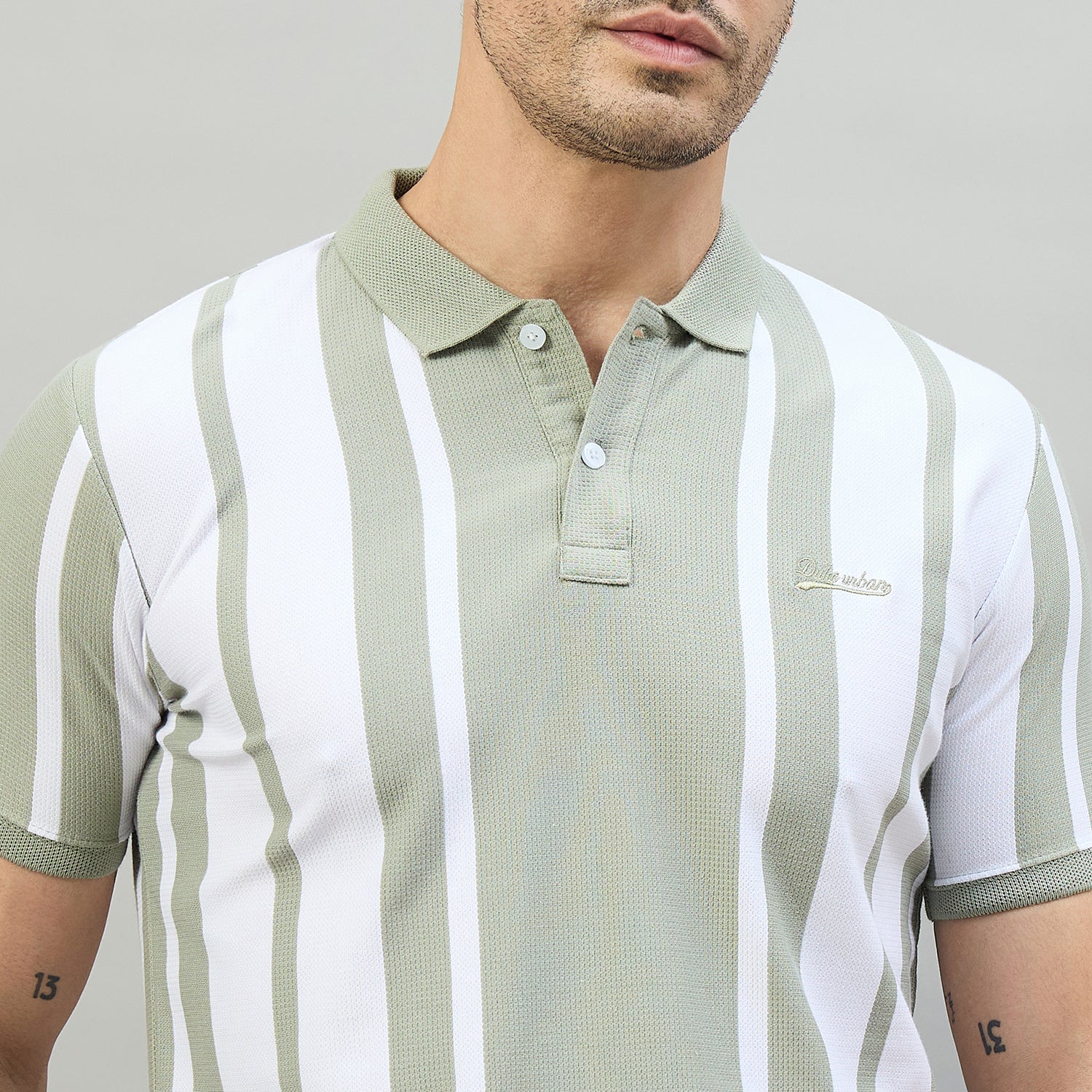 Duke Urban Men Half Sleeve Cotton Regular Fit Casual T-shirt (LF7869)