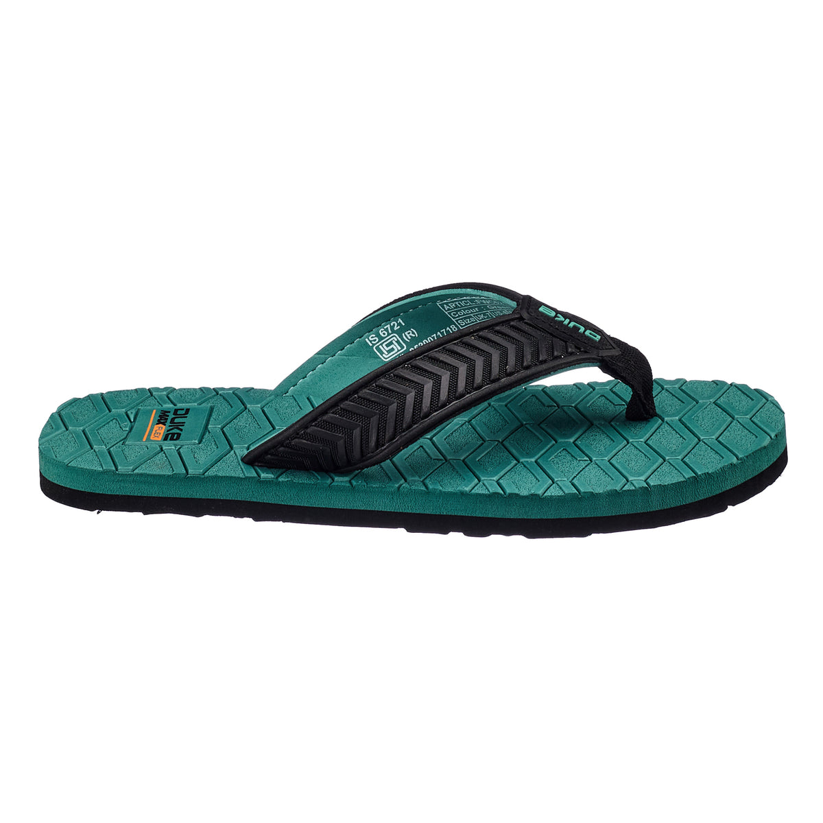 Duke Mens Hexagrip Flip-Flops (FWC6217)