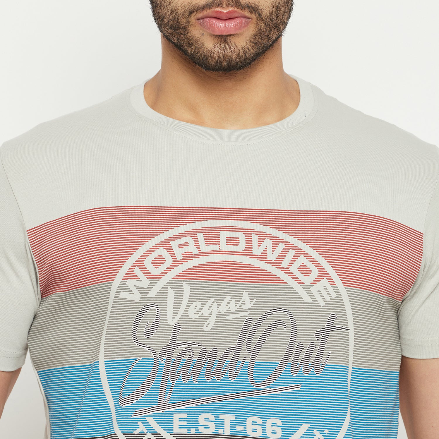 Duke Stardust Men Half Sleeve Round Neck Cotton T-shirt (1082)