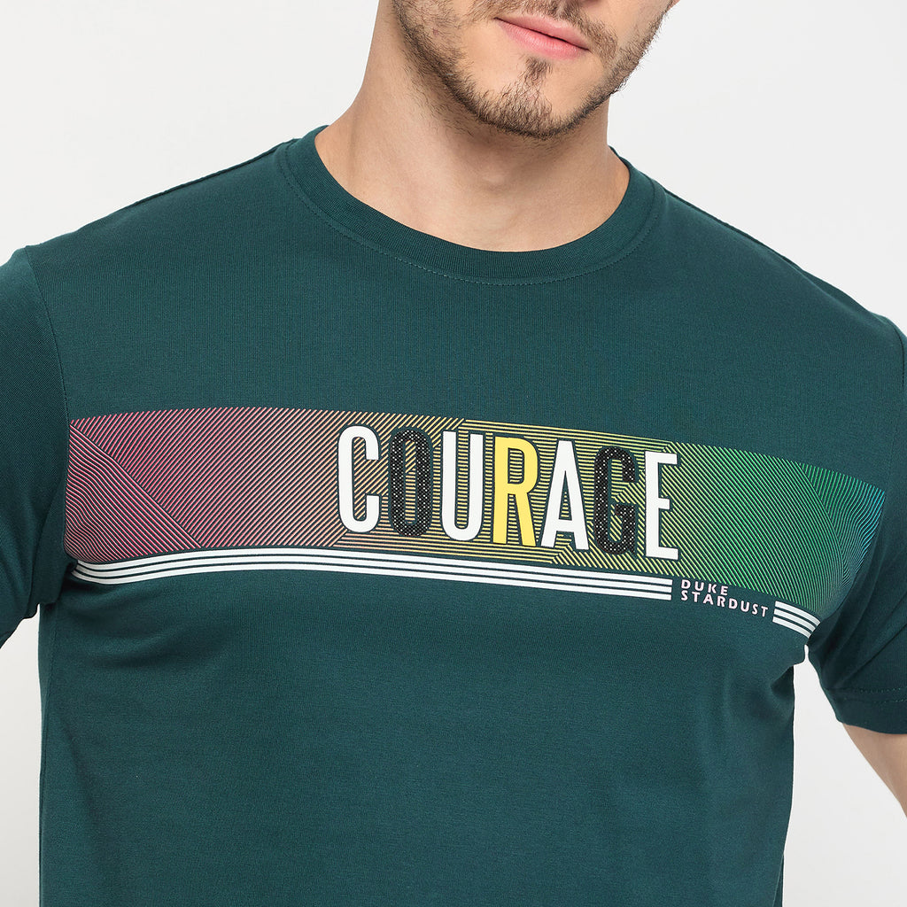 Duke Urban Men Half Sleeve Cotton T-shirt (LF7055)