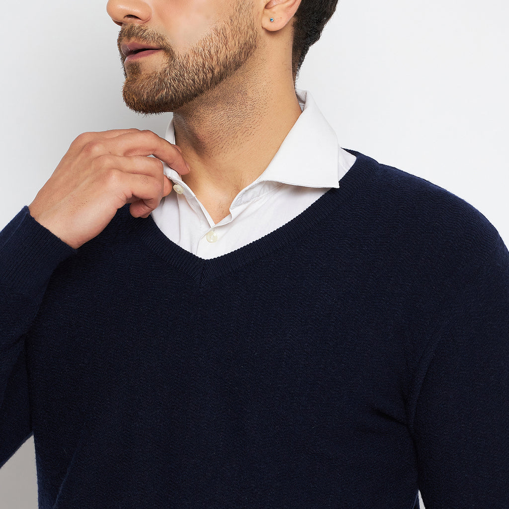 Duke Urban Men Full Sleeve V Neck Sweater (SDS2054)