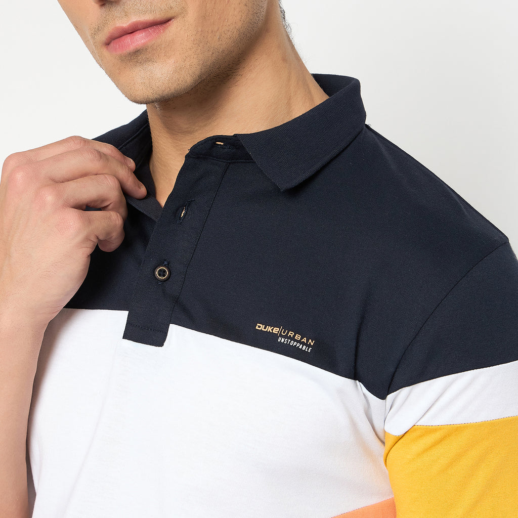 Duke Urban Men Half Sleeve Cotton T-shirt (LF7257)