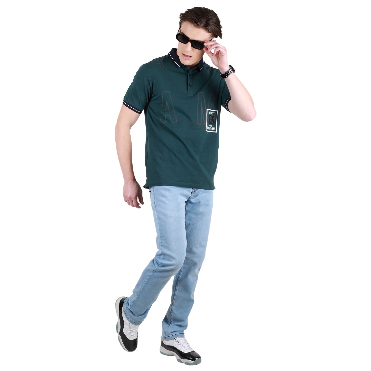 Duke Stardust Men Half Sleeve Cotton Tshirt (4222)