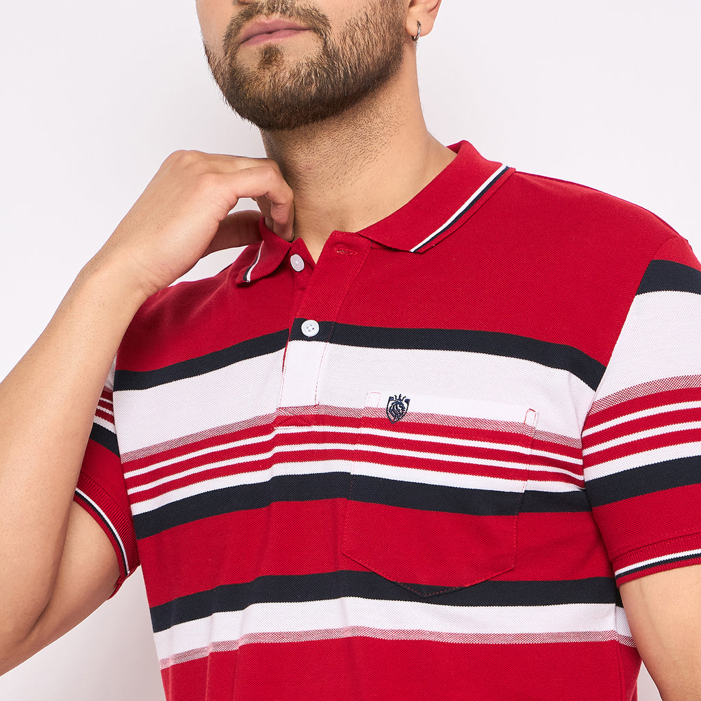 Duke Urban Men Half Sleeve Cotton T-shirt (LF7188)