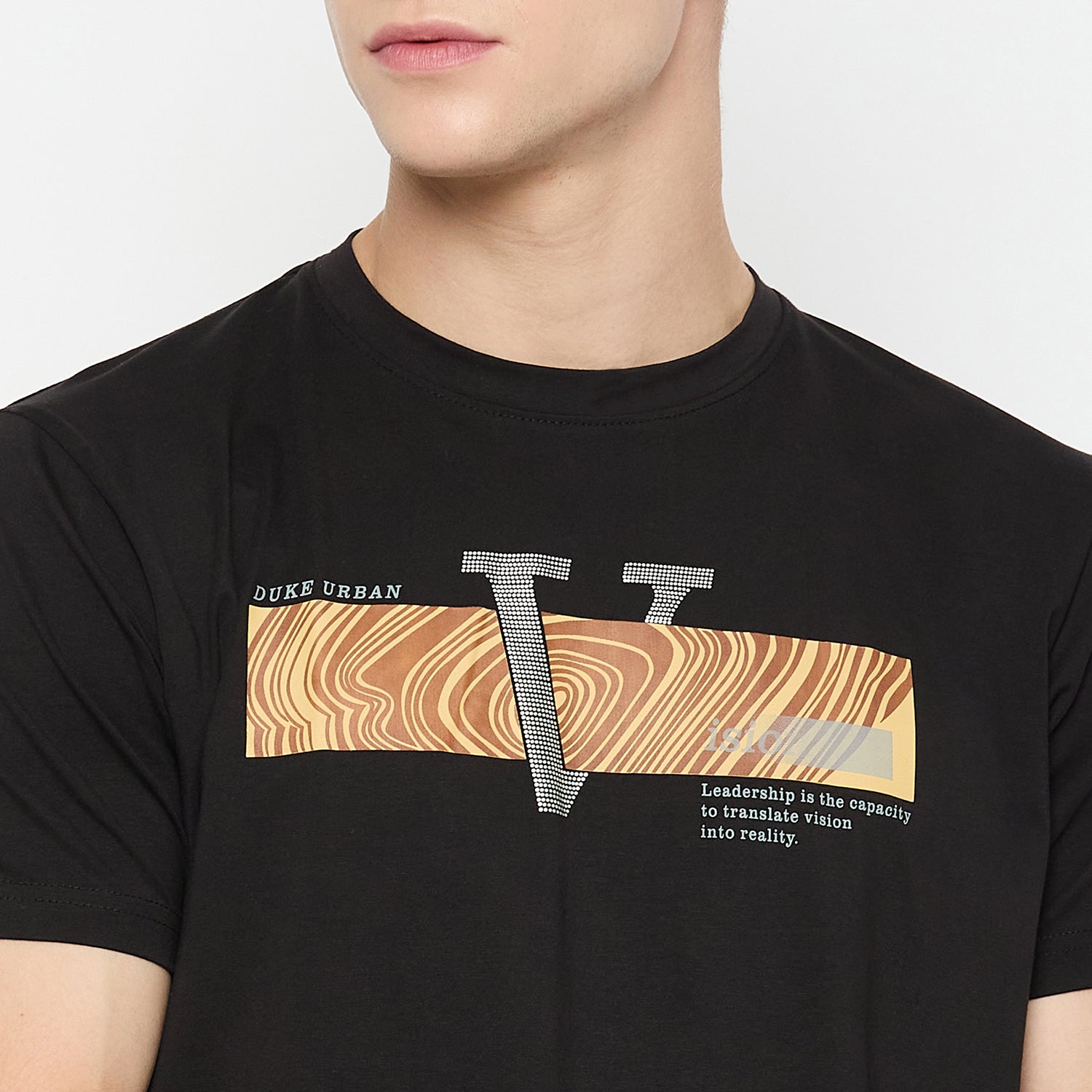 Duke Urban Men Half Sleeve Cotton Tshirt (LF7343)