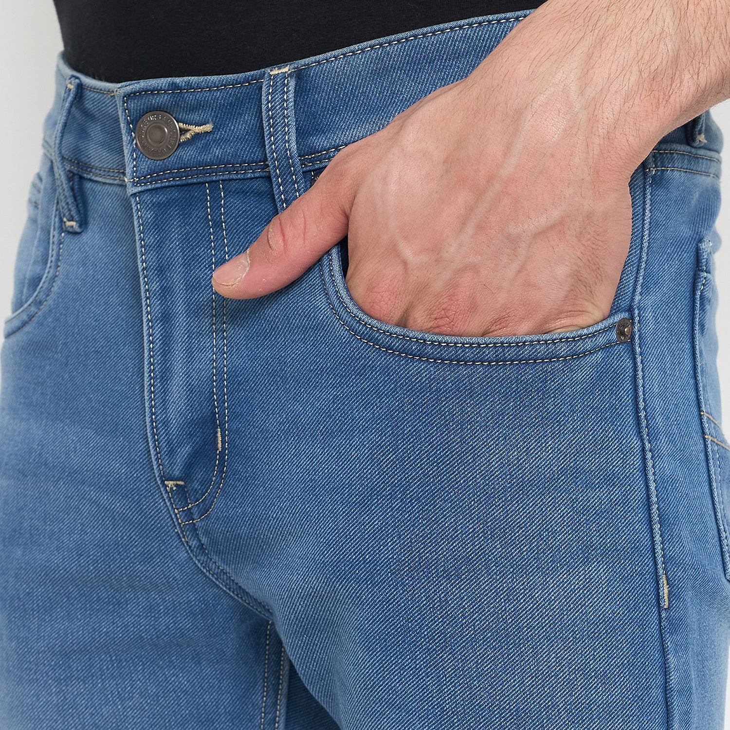 Duke Urban Men Narrow Bottom Stretchable Jeans (SDD5905N)