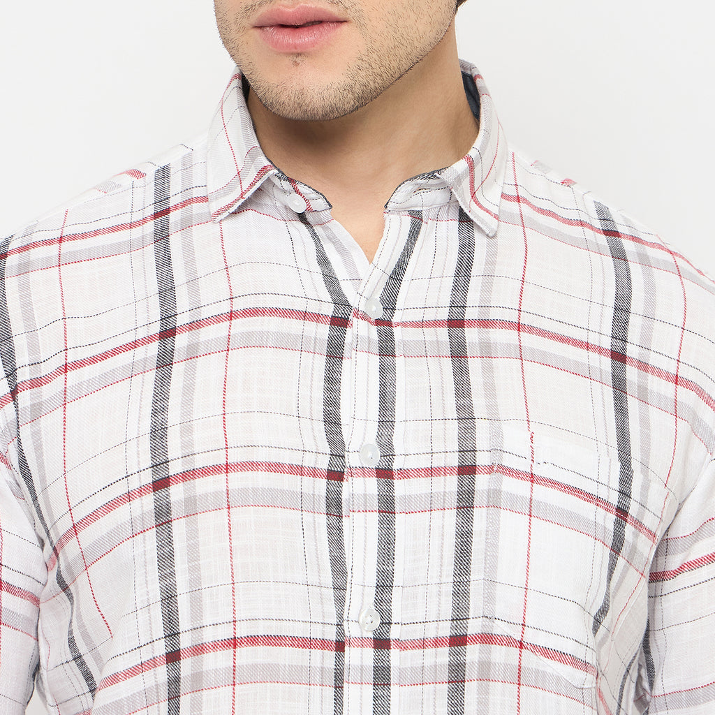 Duke Urban Men Full Sleeve Cotton Shirt (SDO8CKAT)