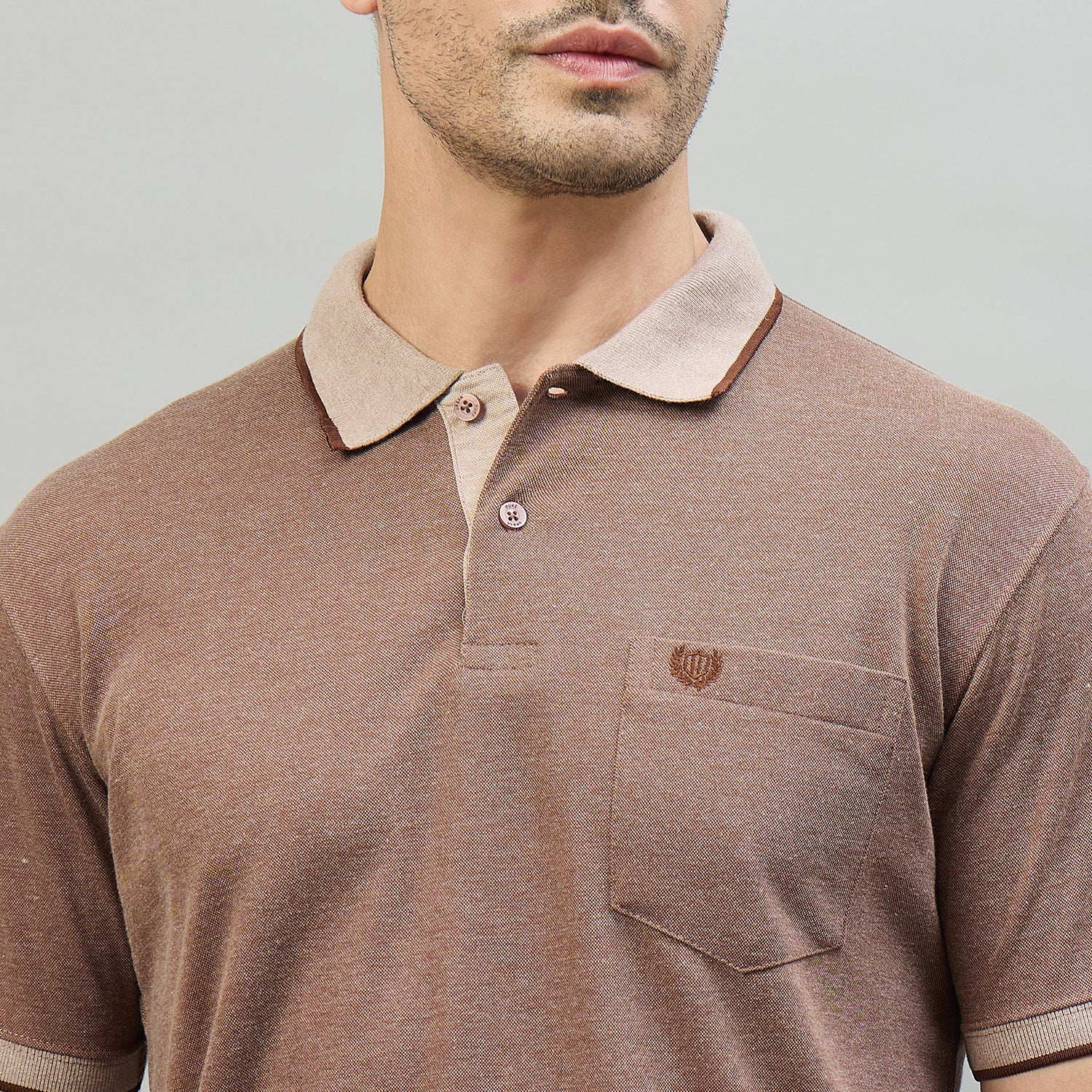 Duke Men Half Sleeve Cotton Smart Fit Casual T-shirt (SD74)