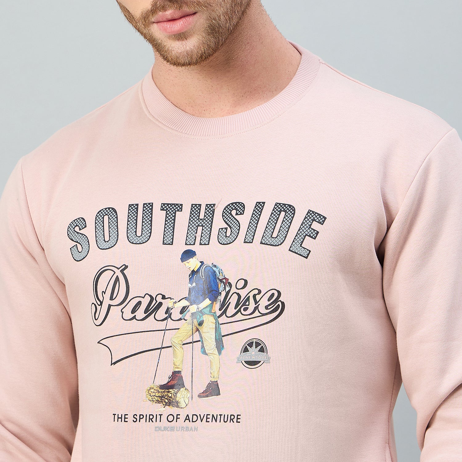 Duke Urban Men Round Neck Regular Sweatshirt (LF6346)