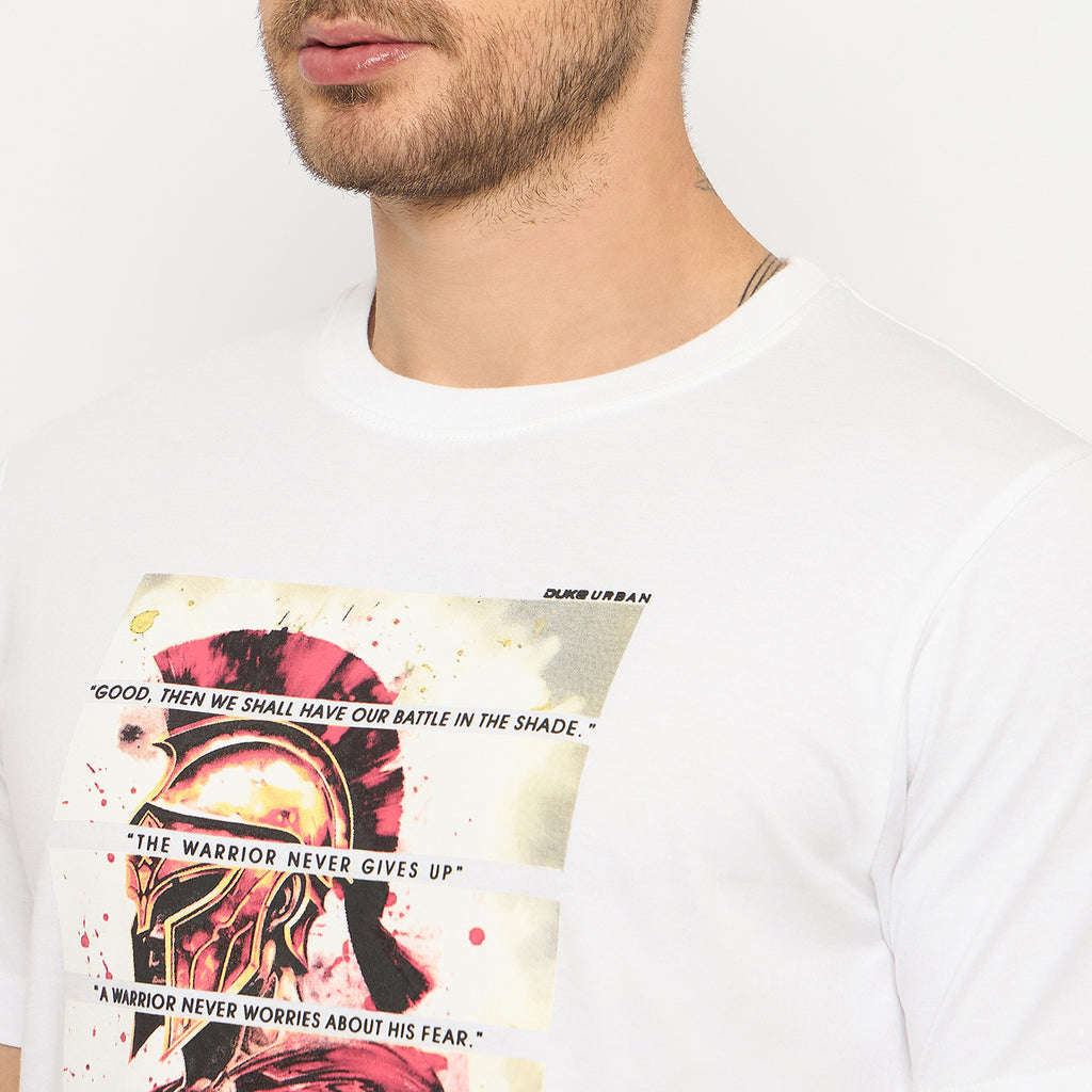 Duke Urban Men Half Sleeve Cotton Tshirt (LF7487)