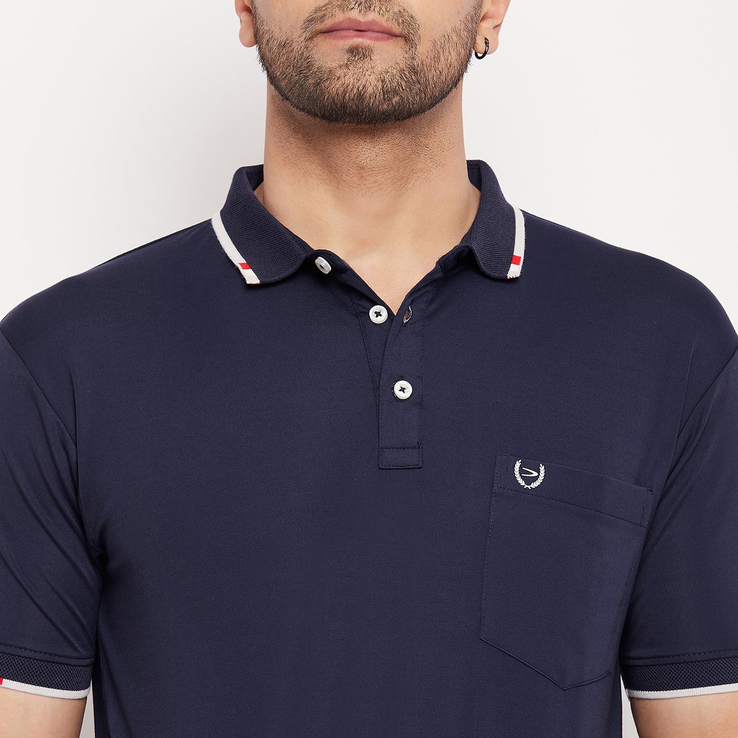 Duke Stardust Men Half Sleeve Polo Neck Cotton T-shirt (1700)