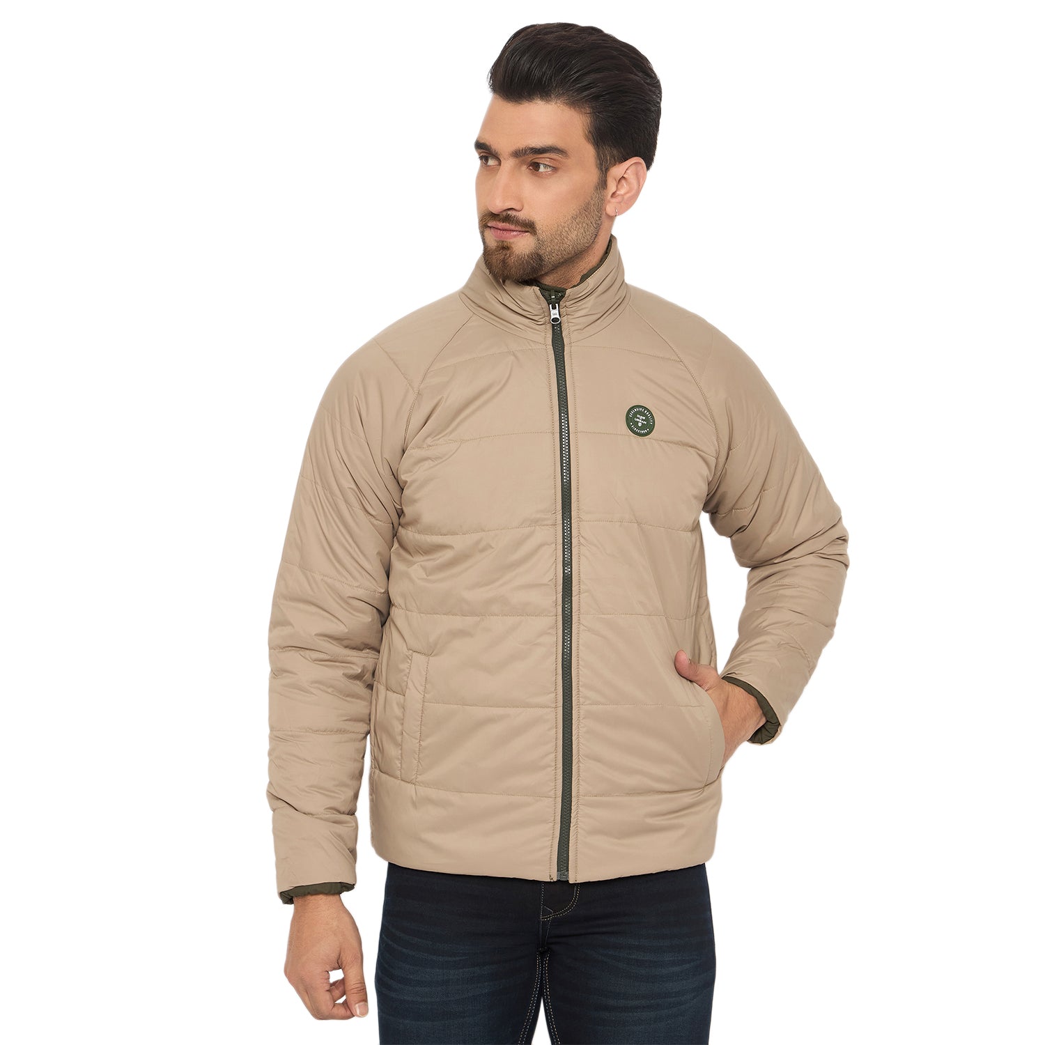 Duke Urban Men Full Sleeve Reversible Jacket (SDZ3189)