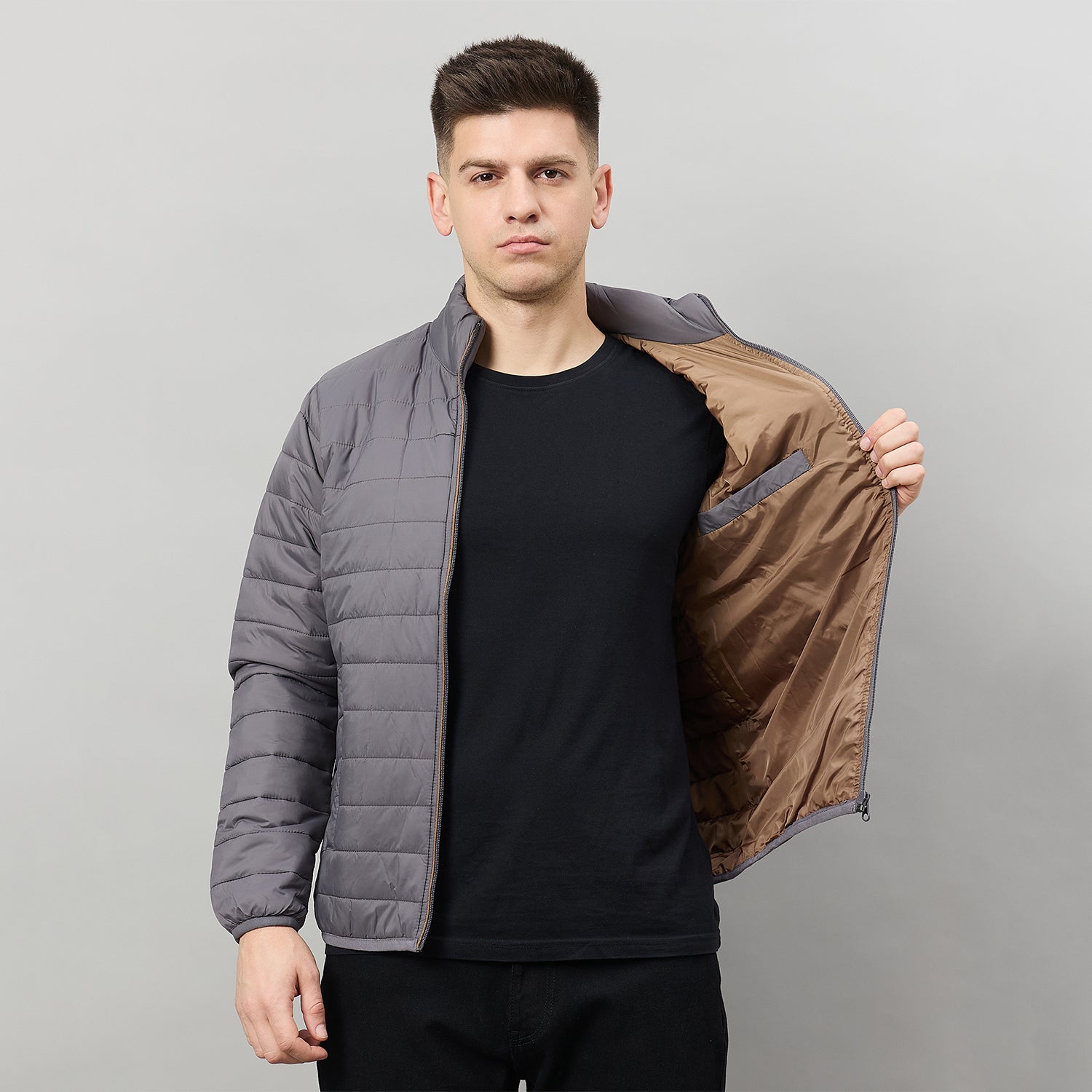 Duke Urban Men Short Style Full Sleeve Jacket (MWSDZ834)