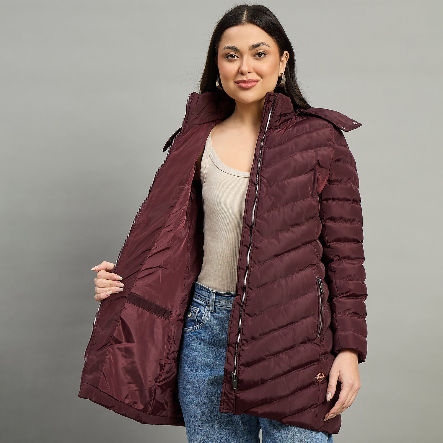 Duke Urban Women Full Sleeve Jacket (SDZ4028N)