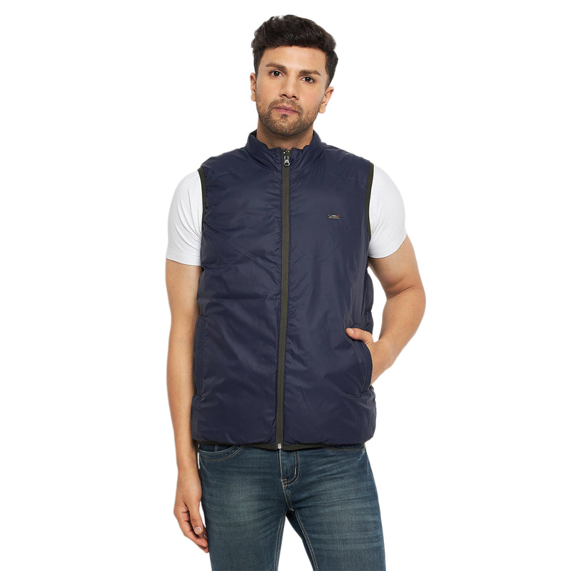 Duke Urban Men Sleeveless Reversible Jacket (SDZ1872)