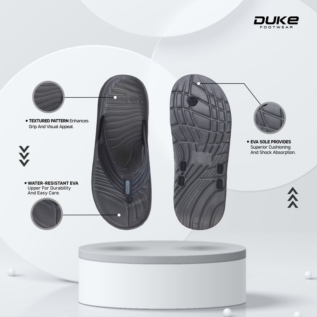 Duke Mens Comfort Ride Flip Flops  (FWC6194)