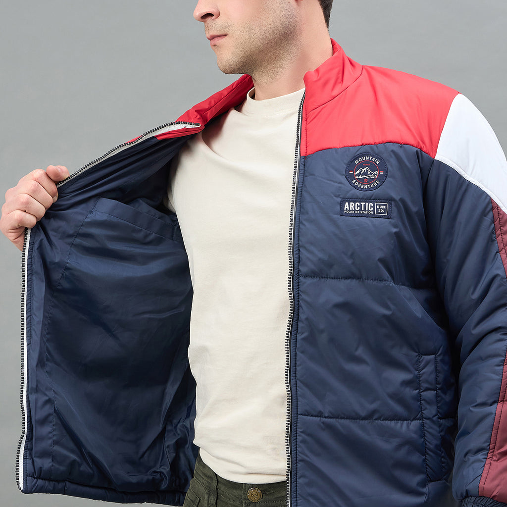 Duke Urban Men Full Sleeve Colorblock Regular Jacket (SDZ3025)
