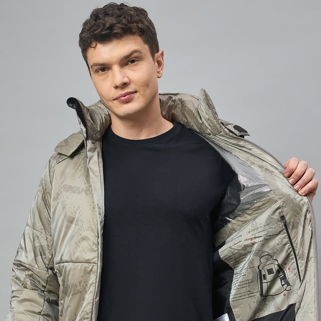 Duke Urban Men Full Sleeve Hooded Regular Jacket (SDZ2263)