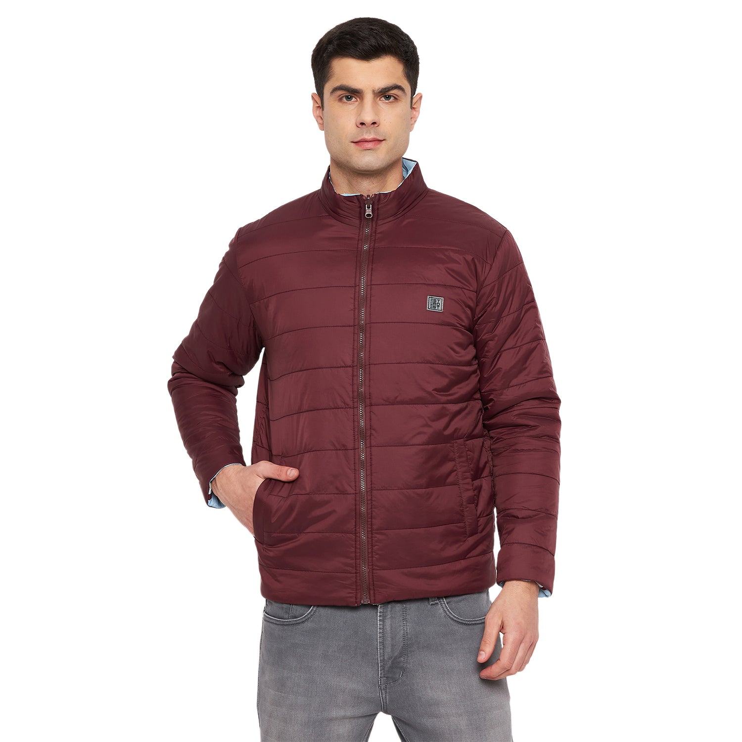 Duke Urban Men Full Sleeve Reversible Jacket (SDZ900)