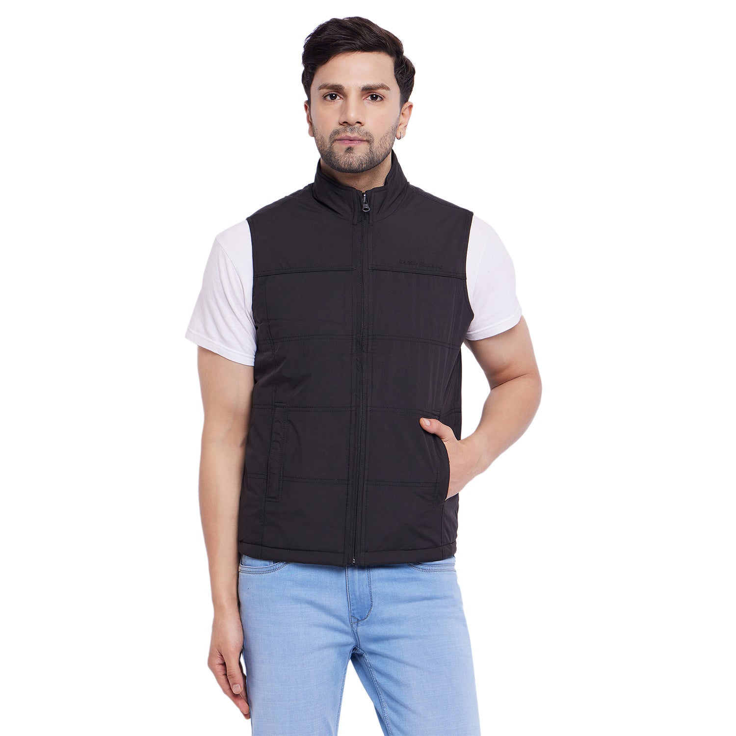 Duke Urban Men Sleeveless Reversible Jacket (SDZ3056)