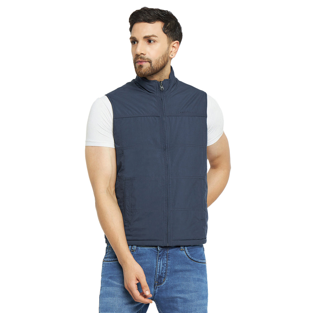Duke Urban Men Sleeveless Reversible Jacket (SDZ3056)