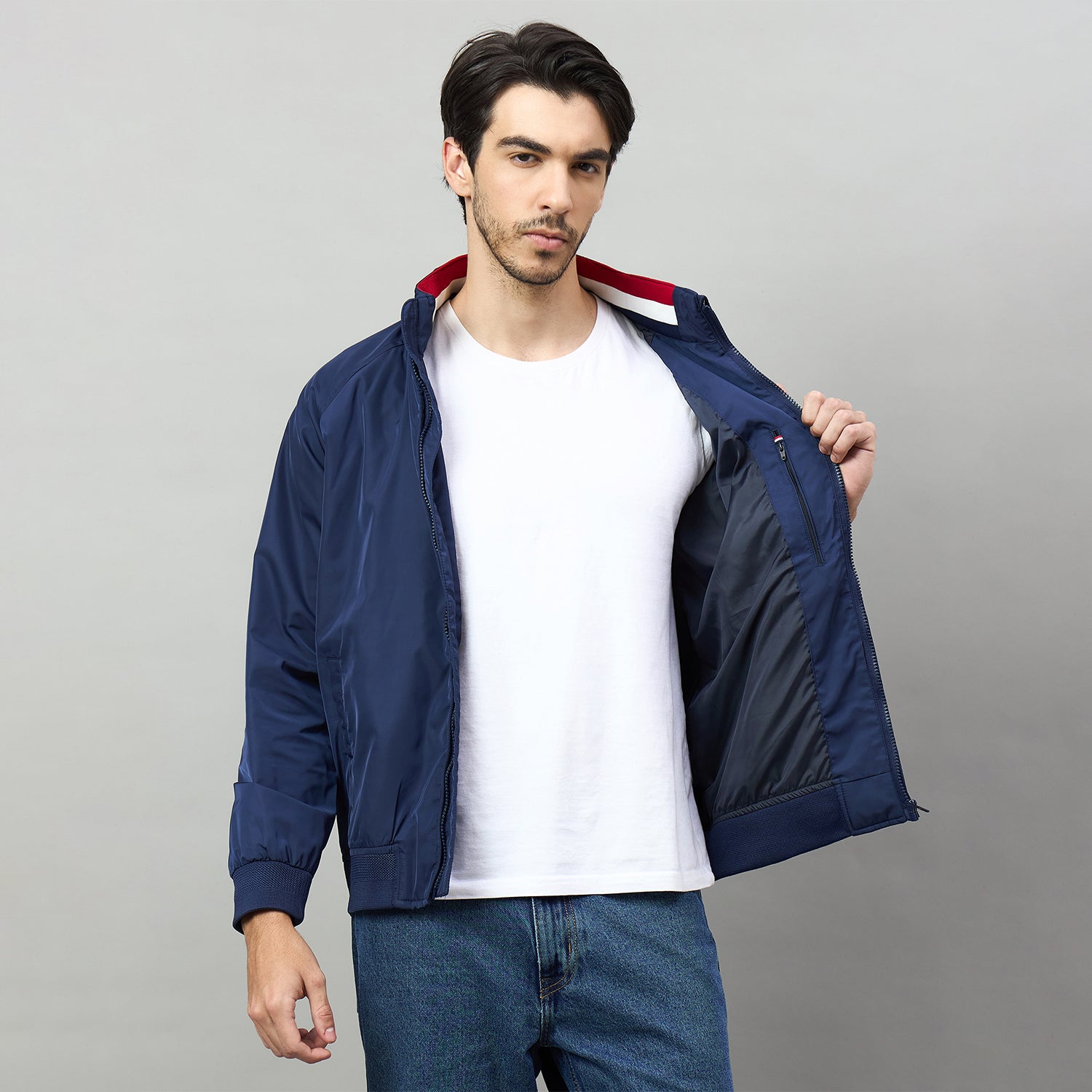 Duke Urban Men Short Style Full Sleeve Jacket (SDZ3233)