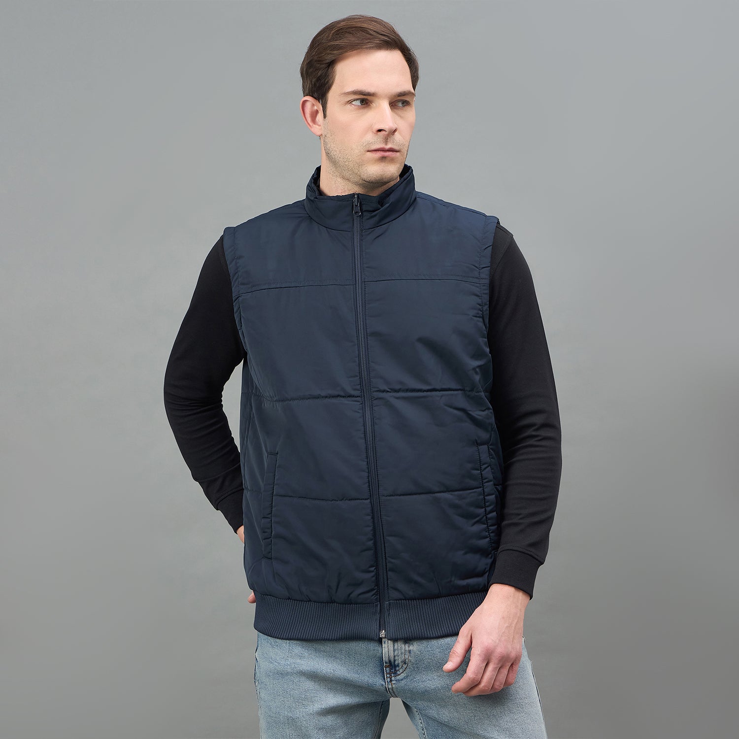 Duke Urban Men Reversible Sleeveless Jacket (SDZ3101)