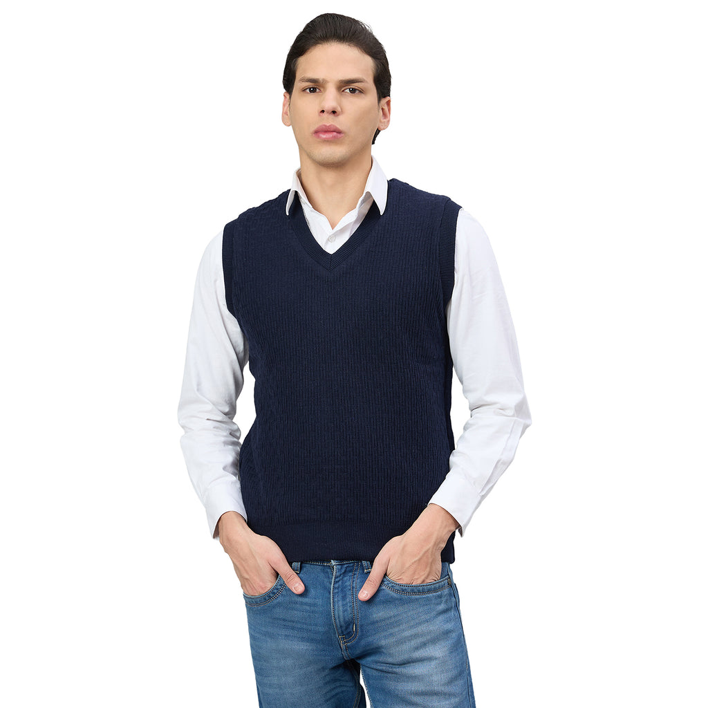 Duke Urban Men Sleeveless Reversible Sweater (SDS2171A)