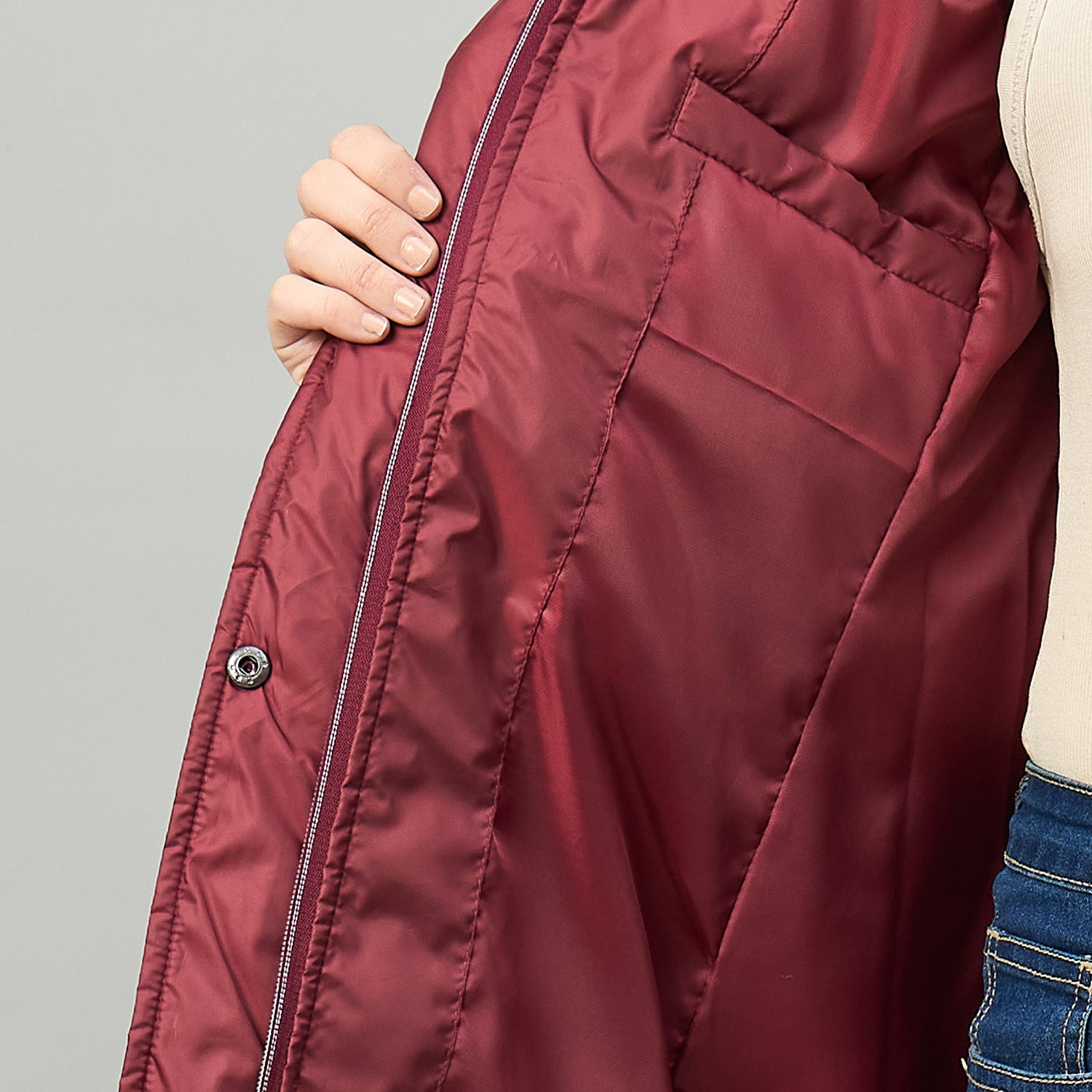 Duke Urban Women Short Style Long Length Jacket (SDZ4229)