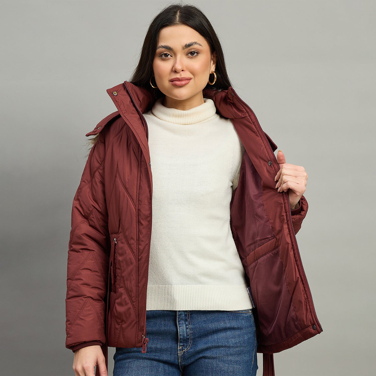 Duke Urban Women Short Style Full Sleeve Jacket (SDZ4215)