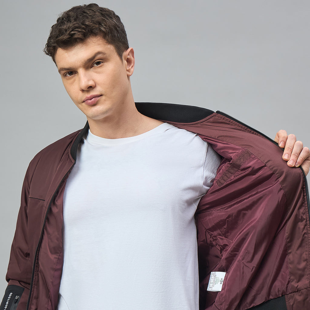 Duke Urban Men Full Sleeve Slim fit Bomber Jacket (SDZ3046)