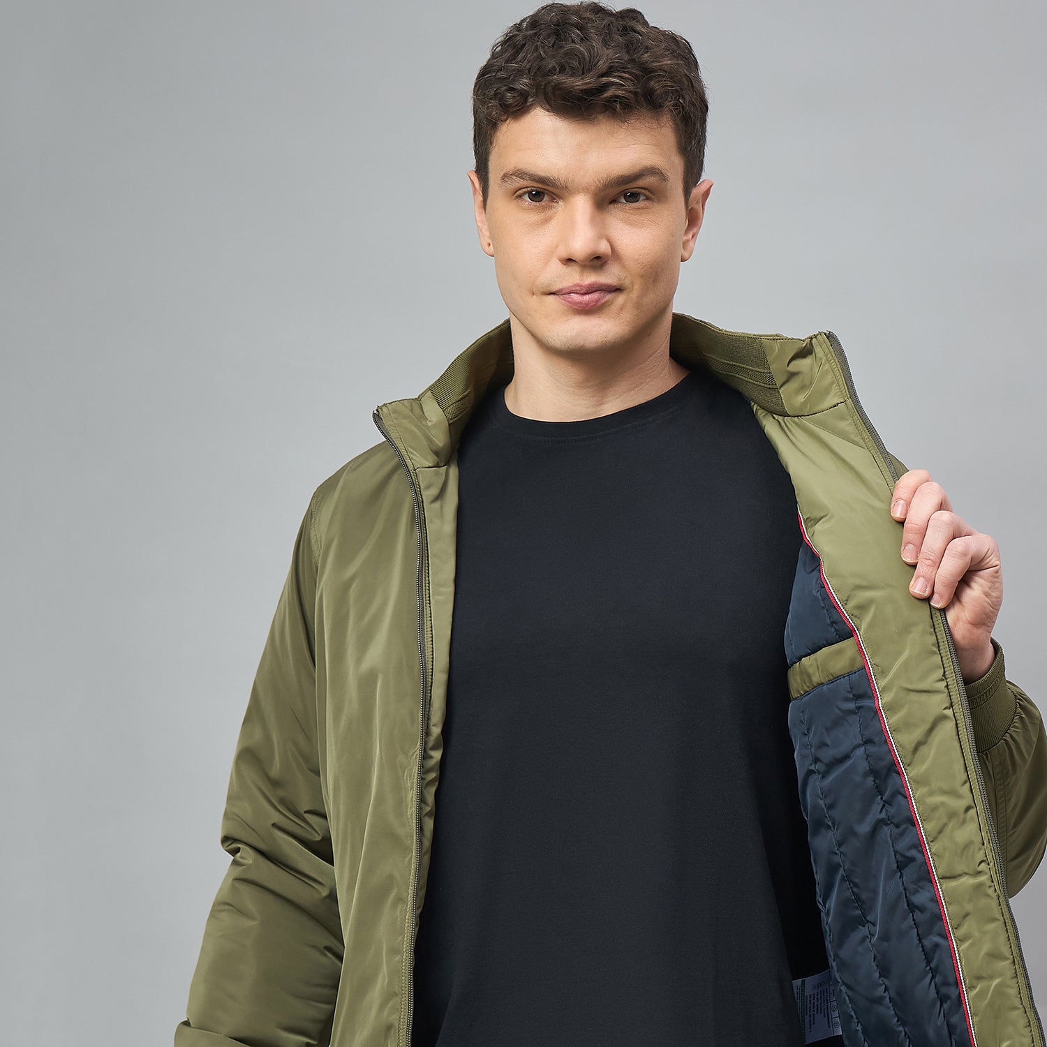 Duke Urban Men Full Sleeve High Neck Casual Jacket (SDZ2374)