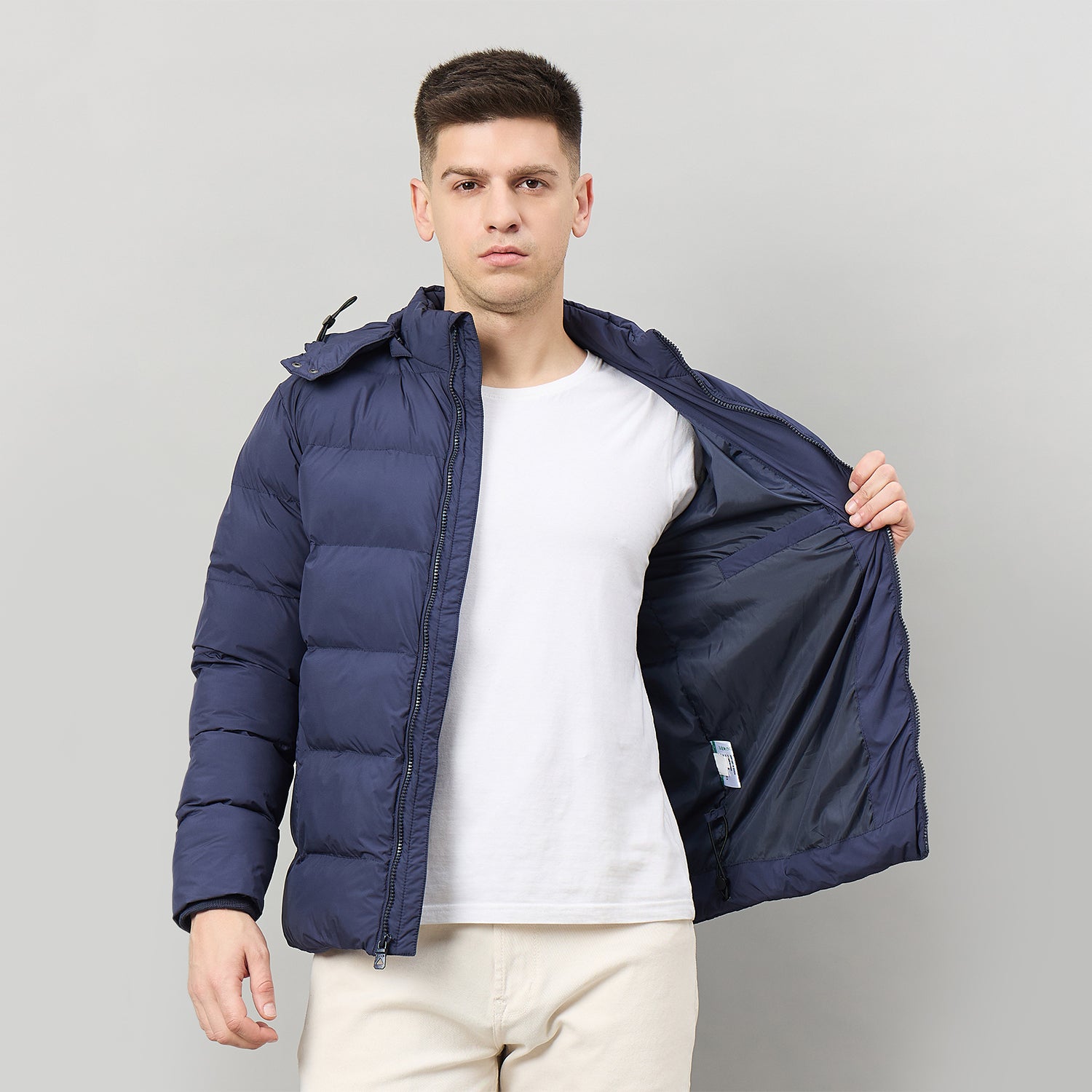 Duke Urban Men Full Sleeve Hooded Jacket (SDZ3224)