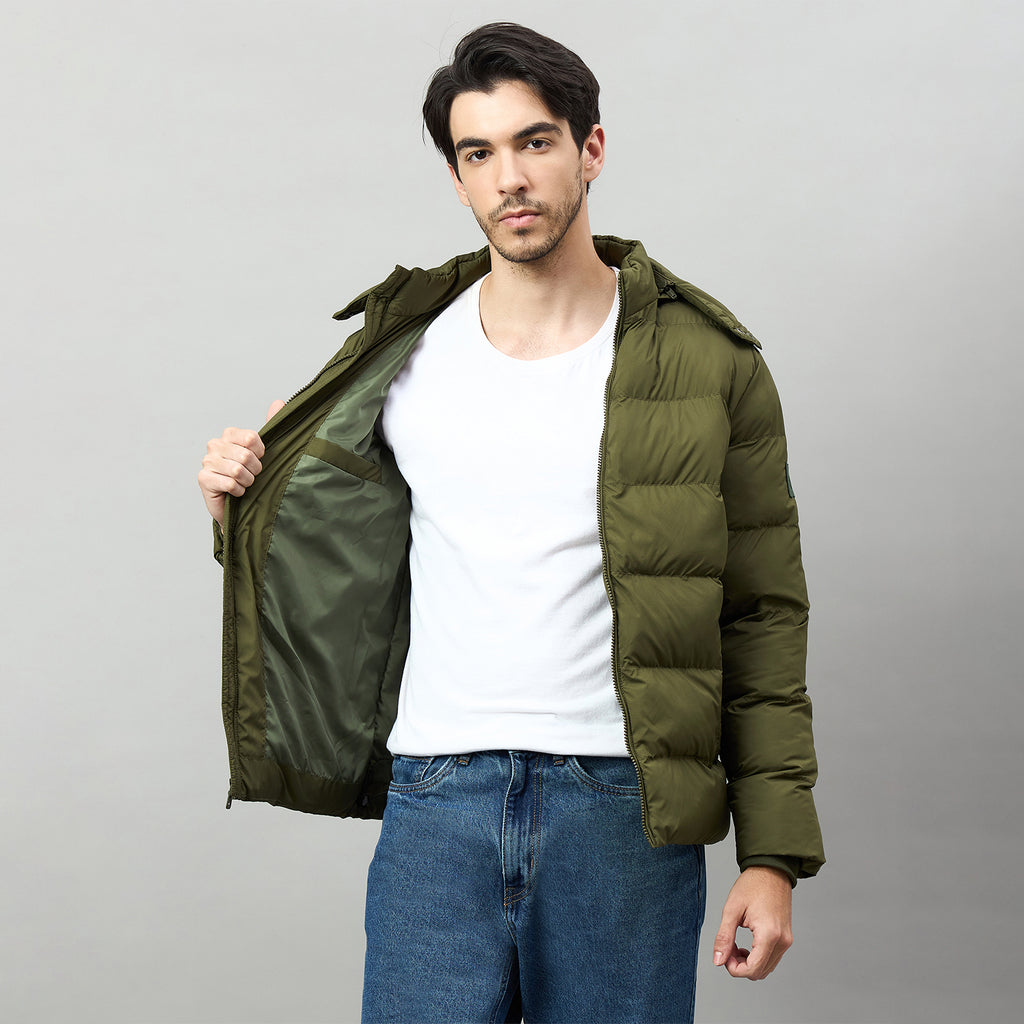 Duke Urban Men Full Sleeve Hooded Jacket (SDZ3224)