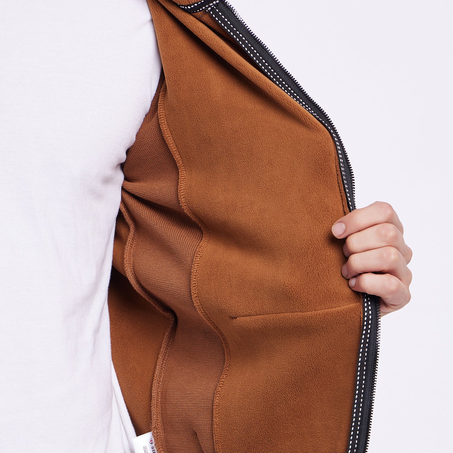 Duke Urban Men Zipper Hooded Sweatshirt (LF6320S)